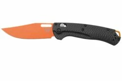 Benchmade Taggedout 15535OR-01, Magnacut, Carbon, Jagd-Taschenmesser