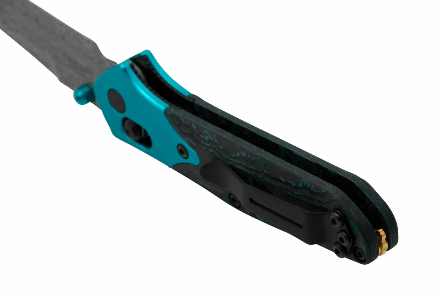 Benchmade Mini Osborne 945-221, Gold Class 2022 Taschenmesser, Warren Osborne Design 6 Benchmade Mini Osborne 945-221, Gold Class 2022 Taschenmesser, Warren Osborne Design – Bild 4