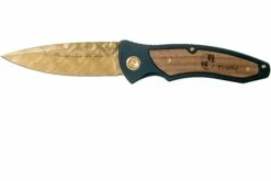 Böker Tirpitz Damast Gold Limited Edition 110194DAM Taschenmesser
