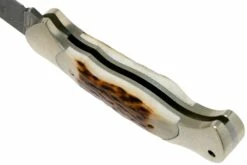 Böker Scout Spearpoint Hirschhorn Damast 112201DAM, Taschenmesser -Messer Verkaufsgeschäft BO112201DAM 05 boker