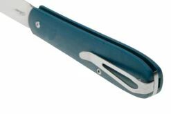 Böker Coffin 112944 Denim Micarta, Slipjoint Taschenmesser, Chuck Gedraitis Design -Messer Verkaufsgeschäft BO112944 04 boker