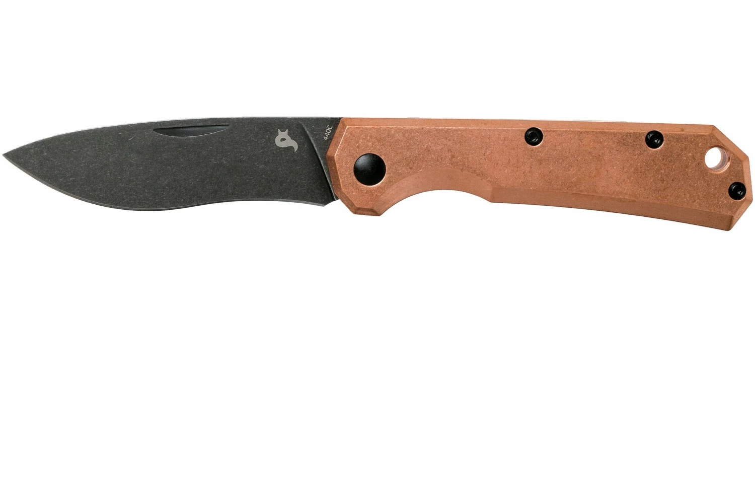 Fox Black Fox Ciol Folding Knife BF-748CR Copper Taschenmesser, Denis Simonutti Design 3 Fox Black Fox Ciol Folding Knife BF-748CR Copper Taschenmesser, Denis Simonutti Design