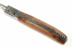 Fontenille Pataud "Gentleman" Wacholderholz L8G -Messer Verkaufsgeschäft FPL8G 04 fontenille pataud fpl8g d4