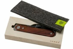 The James Brand The Duval Rosewood Damascus, KN109159-00 Taschenmesser -Messer Verkaufsgeschäft JAKN109159 00 08 the james brand