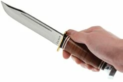 KA-BAR Marine Hunter 1235 Ledergriff, Lederscheide -Messer Verkaufsgeschäft KA1235 05 ka bar ka1235 05