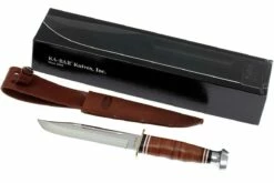 KA-BAR Marine Hunter 1235 Ledergriff, Lederscheide -Messer Verkaufsgeschäft KA1235 08 ka bar ka1235 08