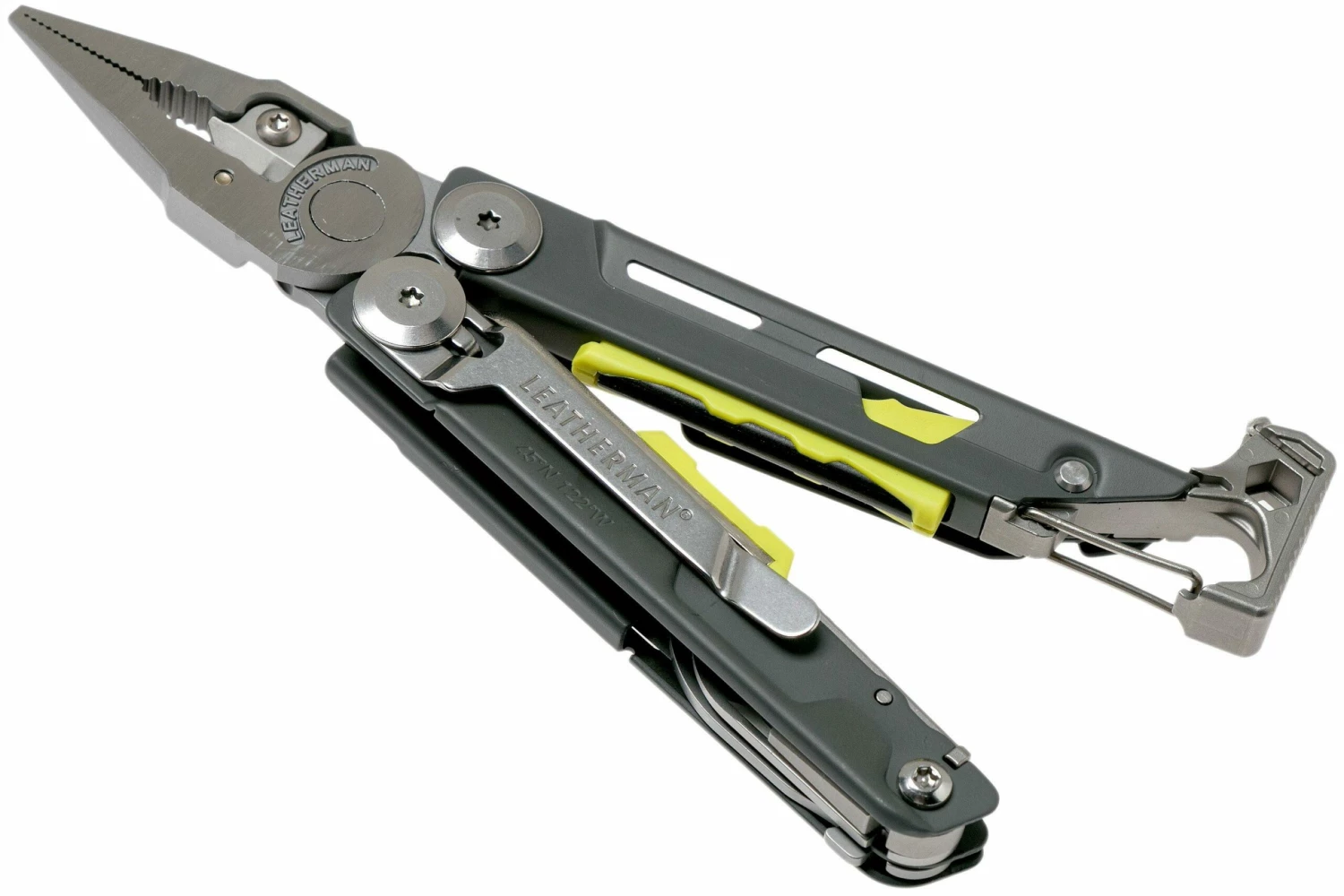 Leatherman Signal Granite Grey Survivalmultitool 832737, Nylonetui 3 Leatherman Signal Granite Grey Survivalmultitool 832737, Nylonetui