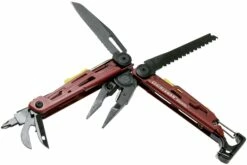 Leatherman Signal Crimson Red Survivalmultitool 832745, Nylonetui -Messer Verkaufsgeschäft LE832743 04 leatherman