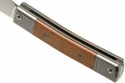 LionSteel BestMan BM1 CVN Natural Canvas Micarta Slipjoint Taschenmesser 14 LionSteel BestMan BM1 CVN Natural Canvas Micarta Slipjoint Taschenmesser -Messer Verkaufsgeschäft LI BM1 CVN 05 lionsteel