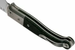 LionSteel Gitano Black G10 GT01 GBK Taschenmesser, Gudy Van Poppel Design -Messer Verkaufsgeschäft LI GT01 GBK 05 lionsteel