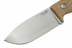 LionSteel M3 M3-CVN Natural Canvas Micarta Feststehendes Messer -Messer Verkaufsgeschäft LI M3 CVN 03 lionsteel