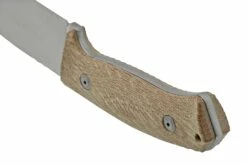 LionSteel M3 M3-CVN Natural Canvas Micarta Feststehendes Messer -Messer Verkaufsgeschäft LI M3 CVN 04 lionsteel