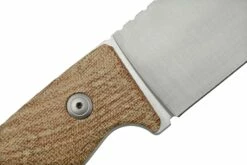 LionSteel M3 M3-CVN Natural Canvas Micarta Feststehendes Messer -Messer Verkaufsgeschäft LI M3 CVN 05 lionsteel