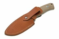 LionSteel M3 M3-CVN Natural Canvas Micarta Feststehendes Messer -Messer Verkaufsgeschäft LI M3 CVN 07 lionsteel