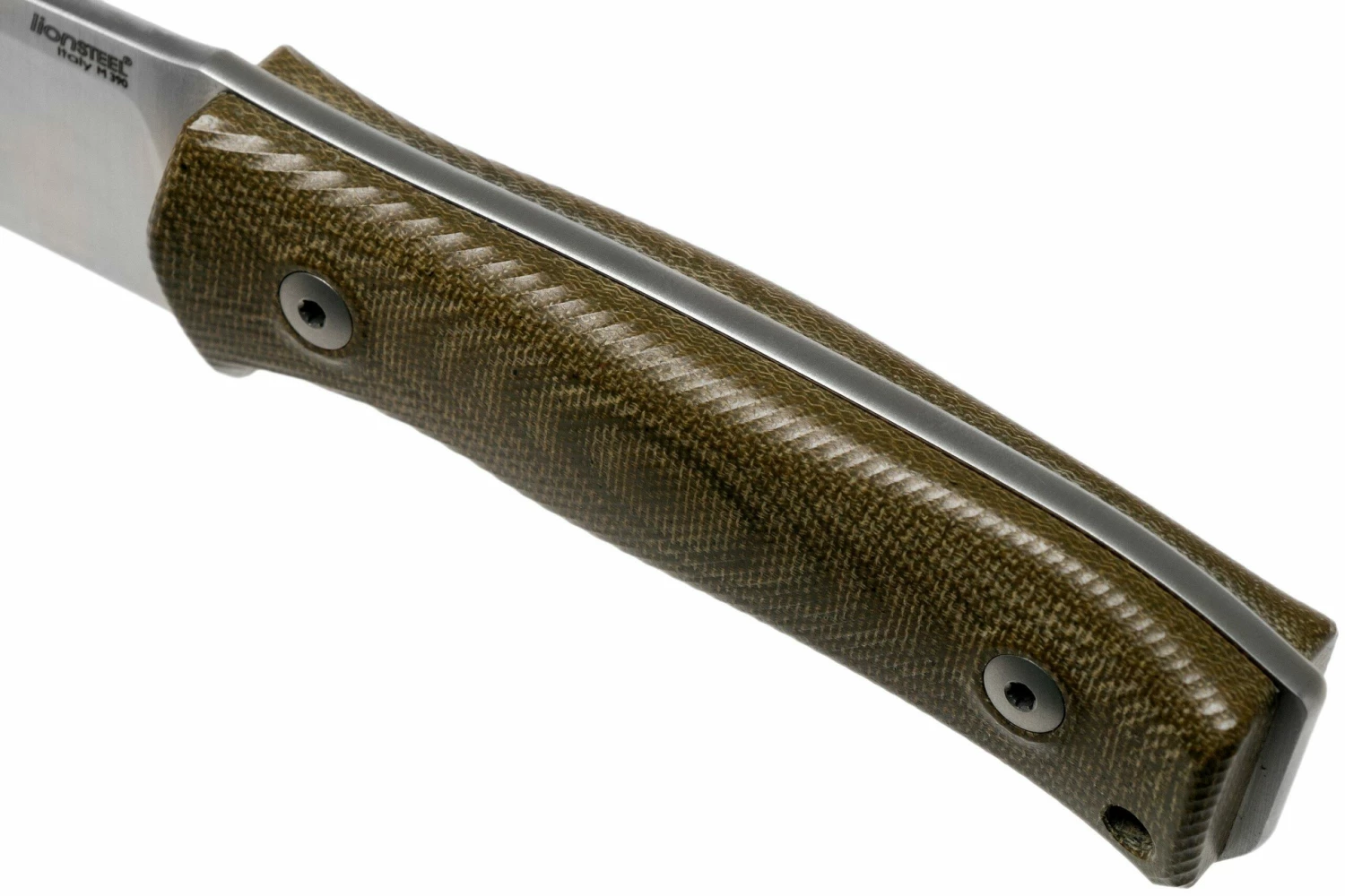 LionSteel M4-CVG M390, Green Canvas Micarta 7 LionSteel M4-CVG M390, Green Canvas Micarta – Bild 5