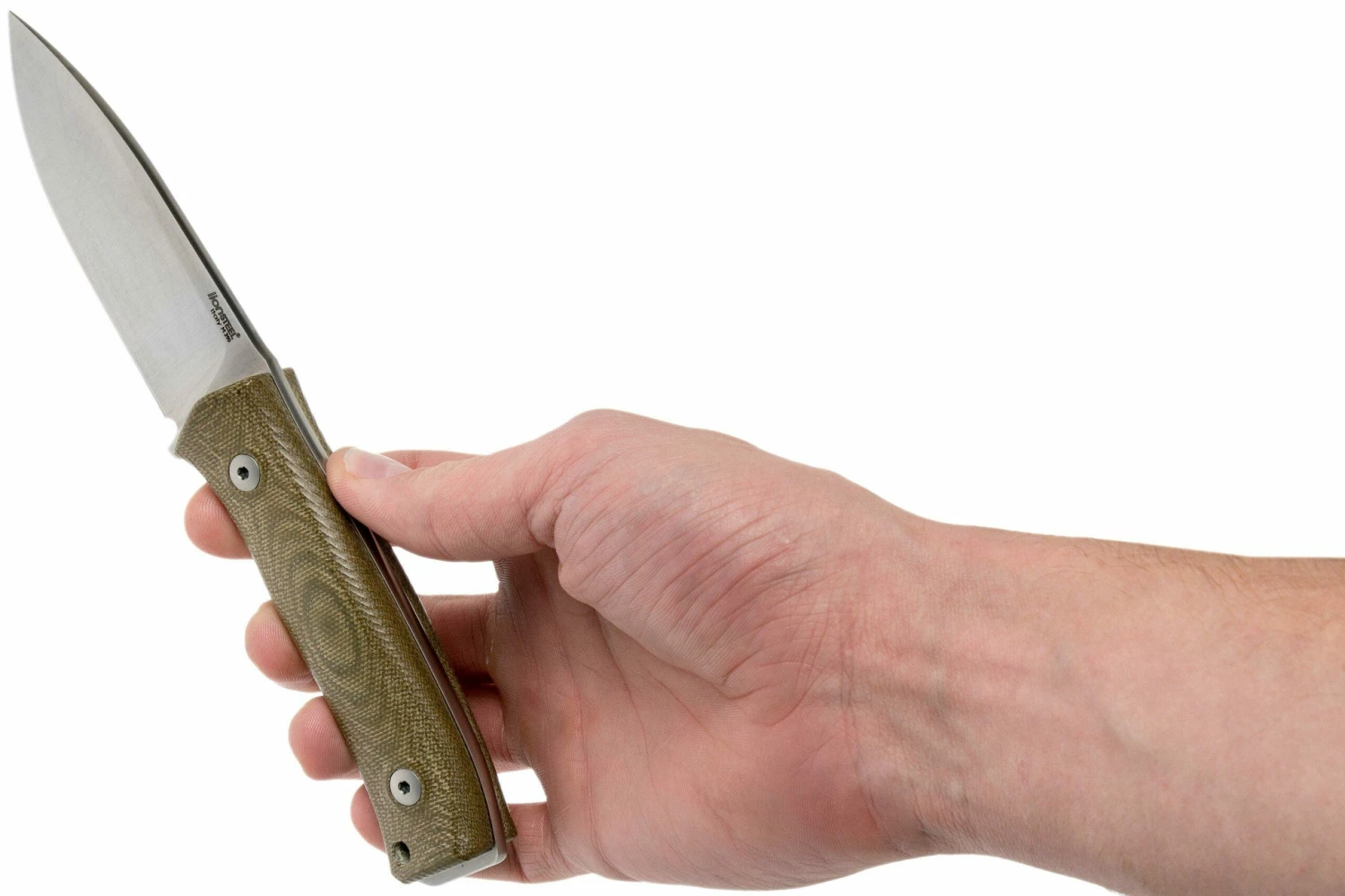 LionSteel M4-CVG M390, Green Canvas Micarta 8 LionSteel M4-CVG M390, Green Canvas Micarta – Bild 6