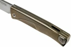LionSteel Thrill Bronze Titanium Integral Slipjoint Taschenmesser -Messer Verkaufsgeschäft LI TL BR 08 lionsteel