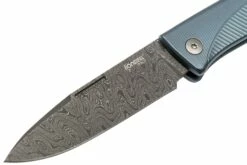 LionSteel Thrill TL-D-BL Damascus, Blaues Titan Integral Slipjoint Taschenmesser -Messer Verkaufsgeschäft LI TL D BL 03 lionsteel
