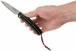 Mcusta MC-191C Friction Folder Black-Red Wood 20 Mcusta MC-191C Friction Folder Black-Red Wood -Messer Verkaufsgeschäft MC 0191C 09 mcusta