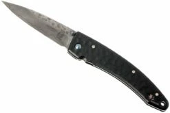 Mcusta Tsuchi Large, Schwarzer Griff / Damastklinge