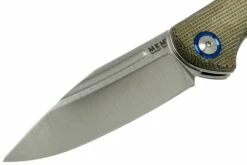 MKM Fara MY01-GC Green Micarta Taschenmesser, Lucas Burnley Design -Messer Verkaufsgeschäft MMK MY01 GC 03 mkm knives