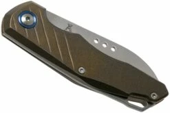 MKM Root RT-TBR Titanium Bronze Taschenmesser, Jens Ansø Design -Messer Verkaufsgeschäft MMK RT TBR 04 mkm knives