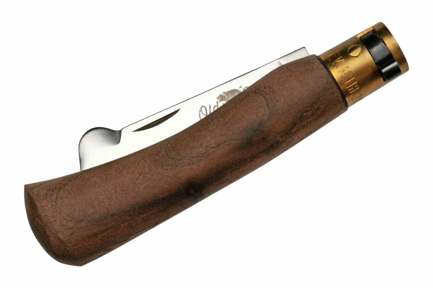 Old Bear Grafting Walnut 9377-19-LN Gartenmesser 6 Old Bear Grafting Walnut 9377-19-LN Gartenmesser – Bild 4