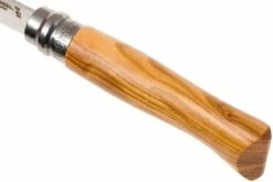 Opinel Taschenmesser No. 8 Luxury Range, Edelstahl, Olivenholz -Messer Verkaufsgeschäft OP002023 06 opinel op002023 06