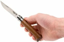 Opinel Taschenmesser No. 8 Luxury Range, Edelstahl, Walnussholz -Messer Verkaufsgeschäft OP002025 07 opinel op002025 07