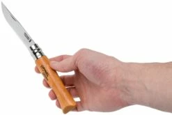 Opinel No. 09 Taschenmesser, Kohlenstoffstahl, Klingenlänge 9 Cm -Messer Verkaufsgeschäft OP009 08 opinel v201901