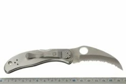 Spyderco Harpy C08S Serrated Taschenmesser -Messer Verkaufsgeschäft SP C08S 05 spyderco harpy spc08s d5