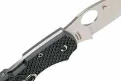 Spyderco Chaparral FRN C152PGY Taschenmesser, Grau -Messer Verkaufsgeschäft SPC152PGY 06 spyderco spc152pgy 06