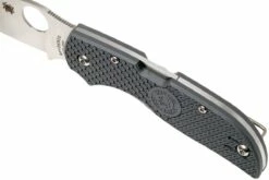 Spyderco Chaparral FRN C152PGY Taschenmesser, Grau -Messer Verkaufsgeschäft SPC152PGY 07 spyderco spc152pgy 07
