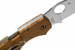 Spyderco Chaparral Birdseye Maple Wood C152WDP Taschenmesser -Messer Verkaufsgeschäft SPC152WDP 06 spyderco