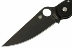 Spyderco Military Black C36GPBK Taschenmesser, Schwarz 12 Spyderco Military Black C36GPBK Taschenmesser, Schwarz -Messer Verkaufsgeschäft SPC36GPBK 03 spyderco military spc36gpbk d3