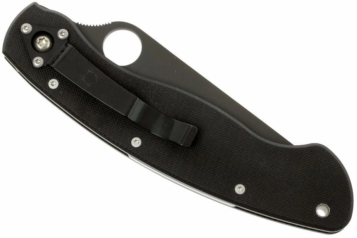 Spyderco Military Black C36GPBK Taschenmesser, Schwarz 6 Spyderco Military Black C36GPBK Taschenmesser, Schwarz – Bild 4