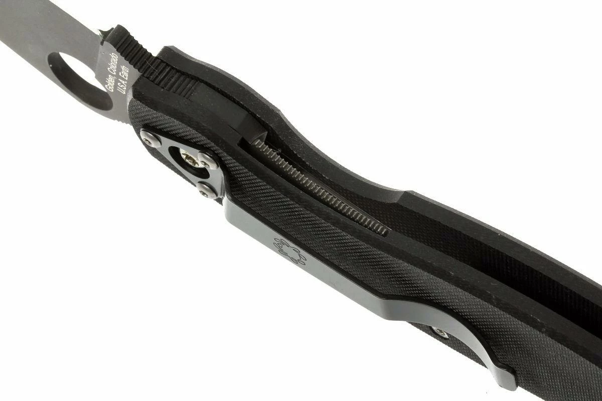 Spyderco Military Black C36GPBK Taschenmesser, Schwarz 7 Spyderco Military Black C36GPBK Taschenmesser, Schwarz – Bild 5