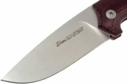 Viper Dan 1 5928CBR Burgundy Micarta N690, Drop-Point-Klinge -Messer Verkaufsgeschäft VPV5928CBR 03 viper dan 1 vpv5928cbr 03