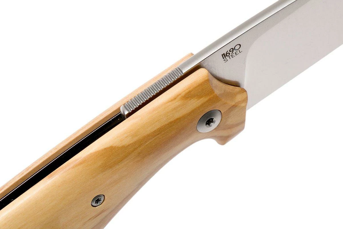 Viper Dan 1 V5928UL Olivenholz, N690, Drop-Point-Klinge 8 Viper Dan 1 V5928UL Olivenholz, N690, Drop-Point-Klinge – Bild 6