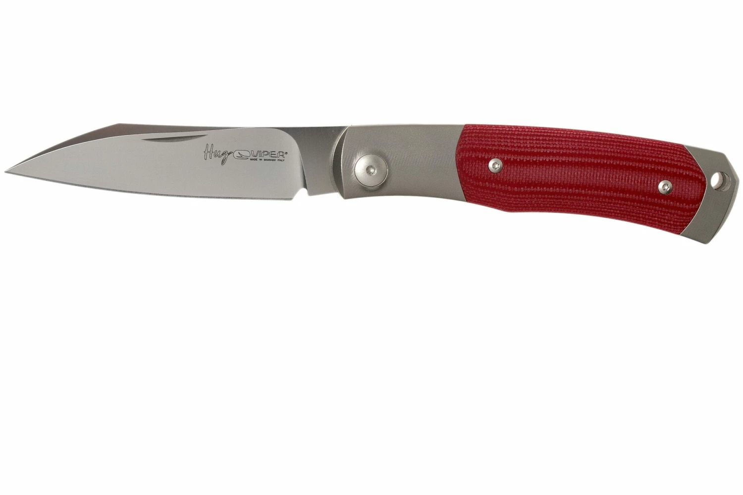 Viper Hug 2 V5994GR Rotes G10 Taschenmesser, Sacha Thiel Design 3 Viper Hug 2 V5994GR Rotes G10 Taschenmesser, Sacha Thiel Design