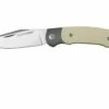 Viper Twin, V6002GI, Satin M390, Ivory G10 Taschenmesser, Fabrizio Silvestrelli Design