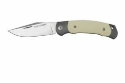 Viper Twin, V6002GI, Satin M390, Ivory G10 Taschenmesser, Fabrizio Silvestrelli Design