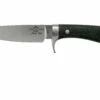 White River Knives Sendero Classic Jagdmesser Black Burlap Micarta, Jerry Fisk Design
