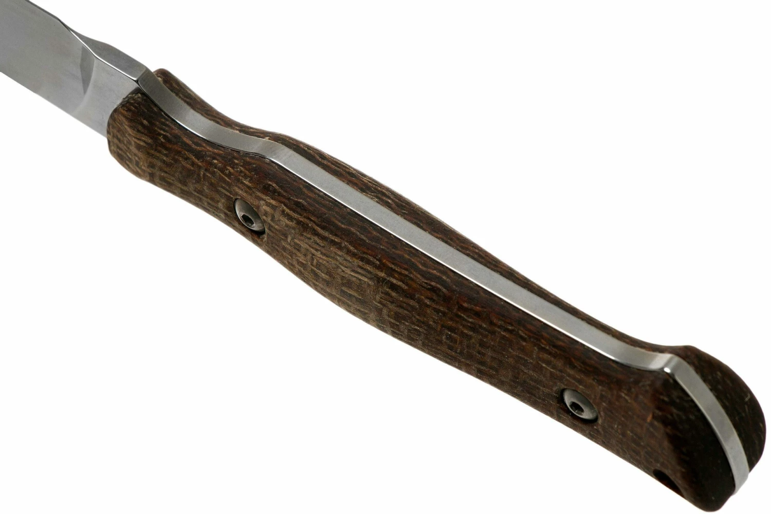 White River Knives Small Game Knife Natural Burlap Micarta Jagdmesser, Owen Baker Jr. Design 6 White River Knives Small Game Knife Natural Burlap Micarta Jagdmesser, Owen Baker Jr. Design – Bild 4